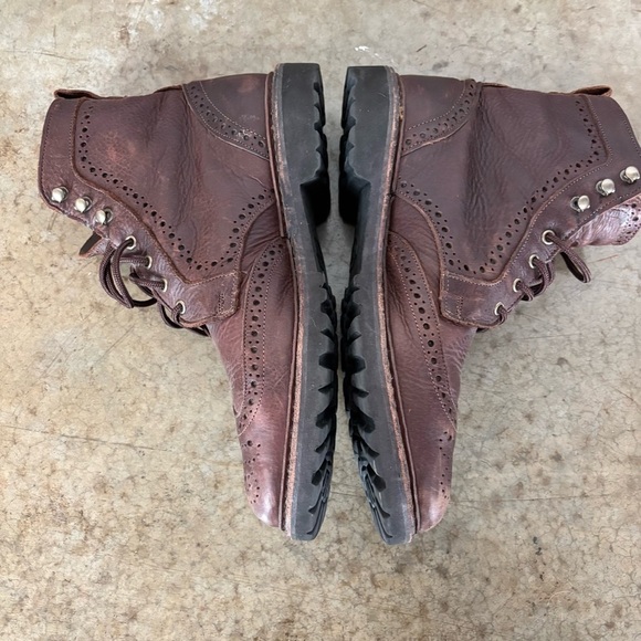 Allen Edmonds Long Branch Leather Boots Size 10 - Picture 9 of 12